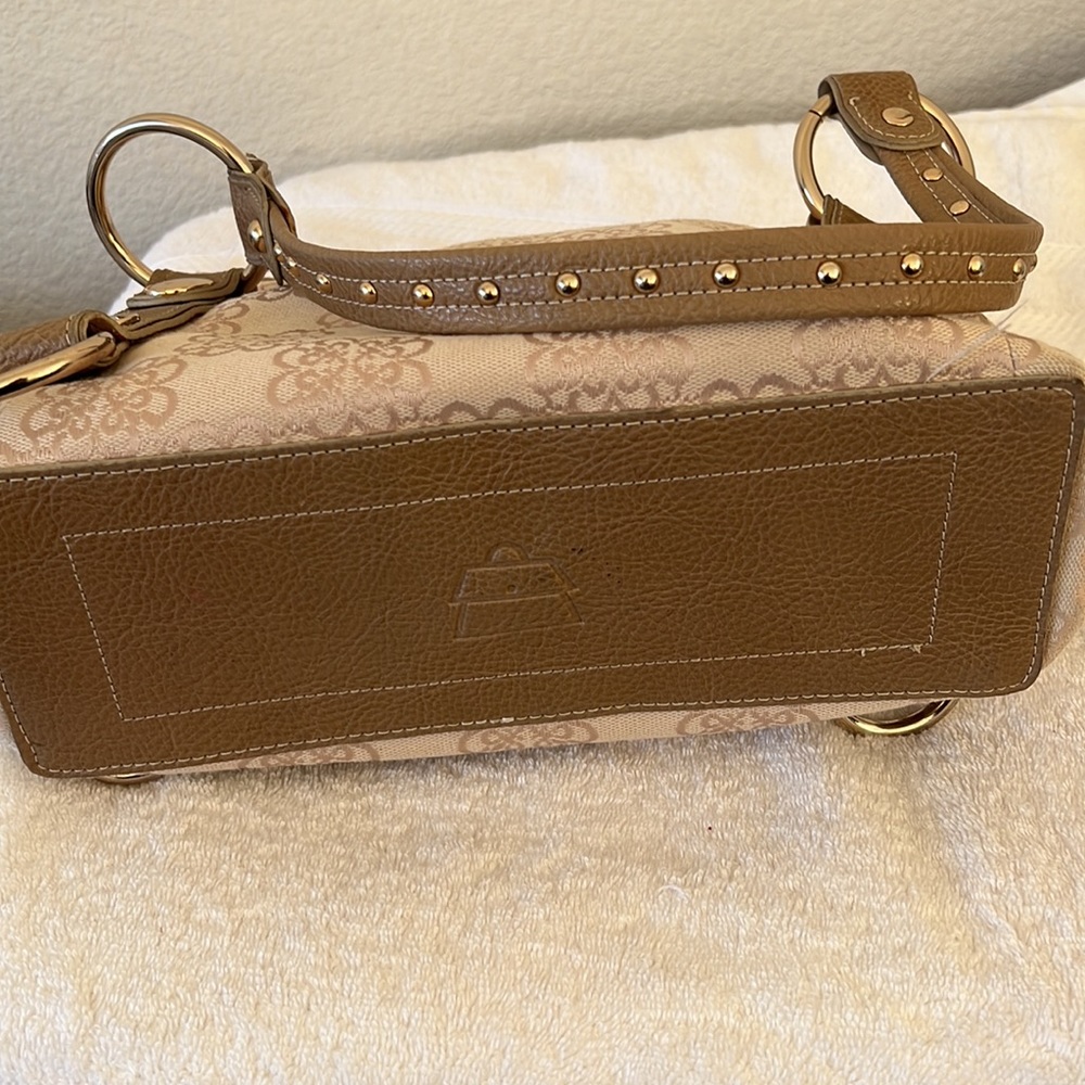 Kathy Van Zeeland Shoulder Bag Hobo Beige Brown - Picture 6 of 6